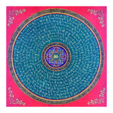 Tibetan Buddhist Thangka Mandala Tibet Buddhist FrescoLiving Room
