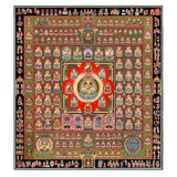 Thangka Mandala Buddha painting Tibetan religious canvas painting art