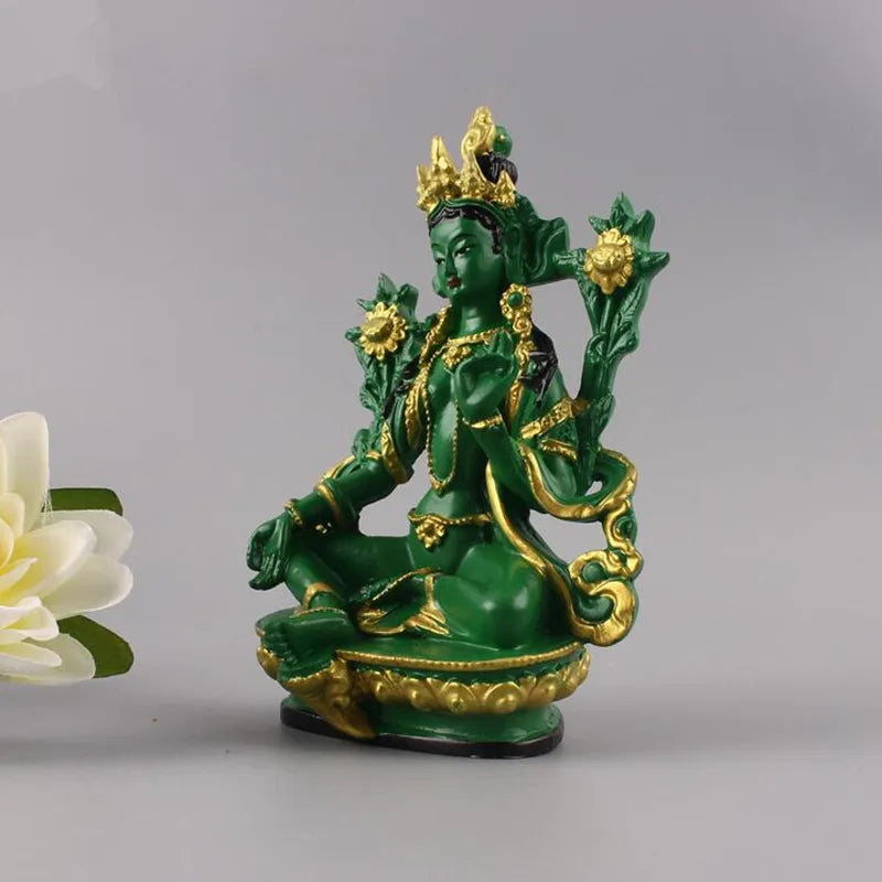 Resin Colored Painted Talisman Efficacious Family Protection