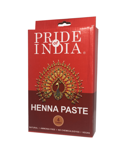 Herbal Henna Tattoo Mehendi Paste - BUY 1 GET 1 FREE  - 1.25oz Tube
