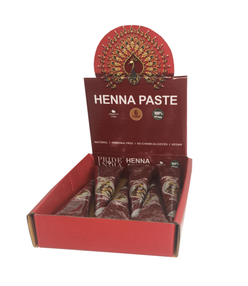 Herbal Henna Tattoo Mehendi Paste - BUY 1 GET 1 FREE  - 1.25oz Tube