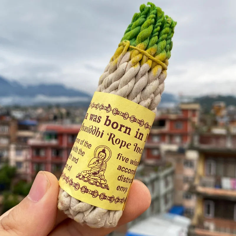 Nepal Rope Incense Tibetan Incense Natural Raw Materials Handmade