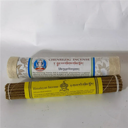 30pcs Nepal Himalaya Tibetan Incense Pure Handmade Thick Stick Incense