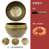 Nepal Handmade Tibetan Bowls Large Brass Singing Bowl Buddhist
