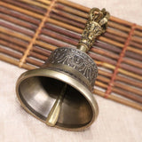 Handmade Brass Tibetan Bells Chimes Vintage Buddhist Meditation Bell