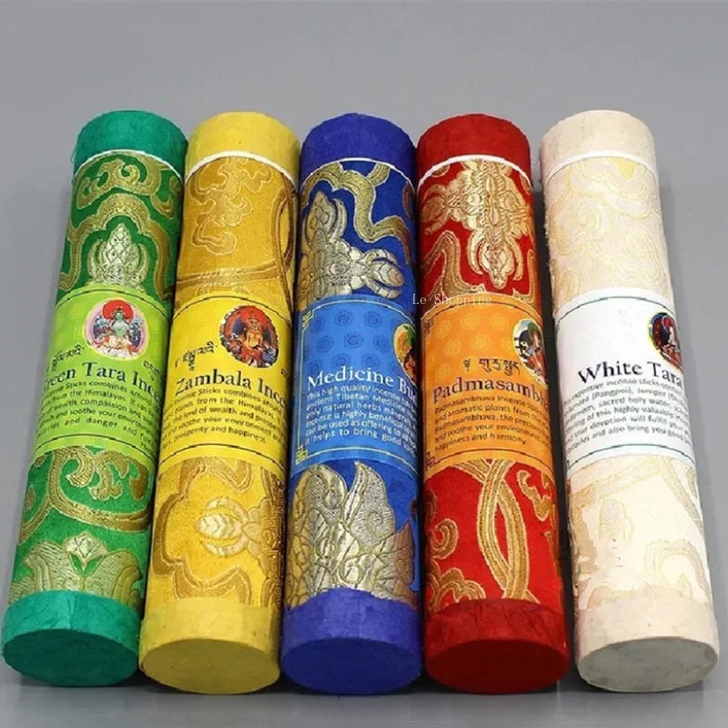 24pcs Nepal Natural Handmade Tibetan Incense Thread DIY for Buddha