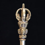 Handmade Brass Tibetan Bells Chimes Vintage Buddhist Meditation Bell