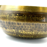 Nepal Handmade Tibetan Bowls Large Brass Singing Bowl Buddhist