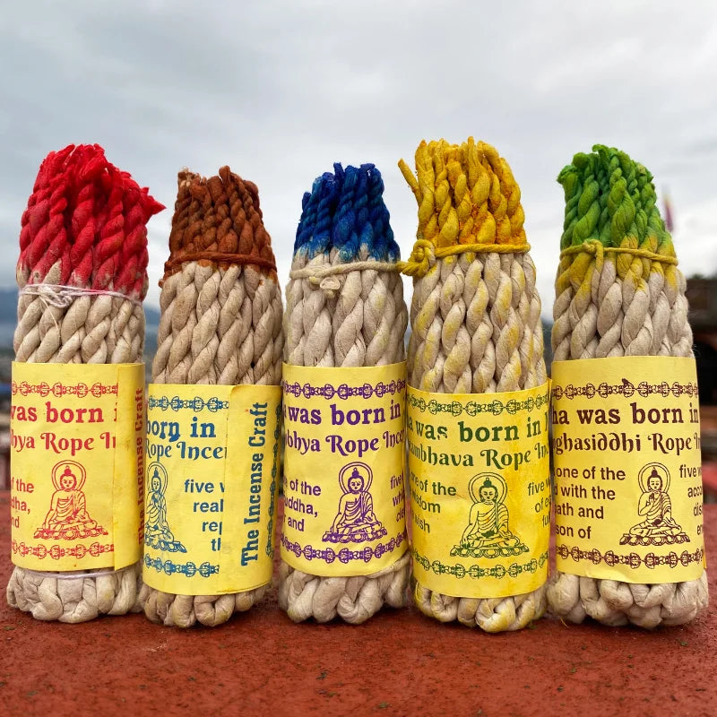 Nepal Rope Incense Tibetan Incense Natural Raw Materials Handmade