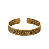 Vintage Copper Nepal Tibetan Buddhism Cuff Bracelet Men Women