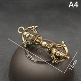 Handcraft Pendant Vintage Solid Religious Pestle Prayer Pendants Nepal
