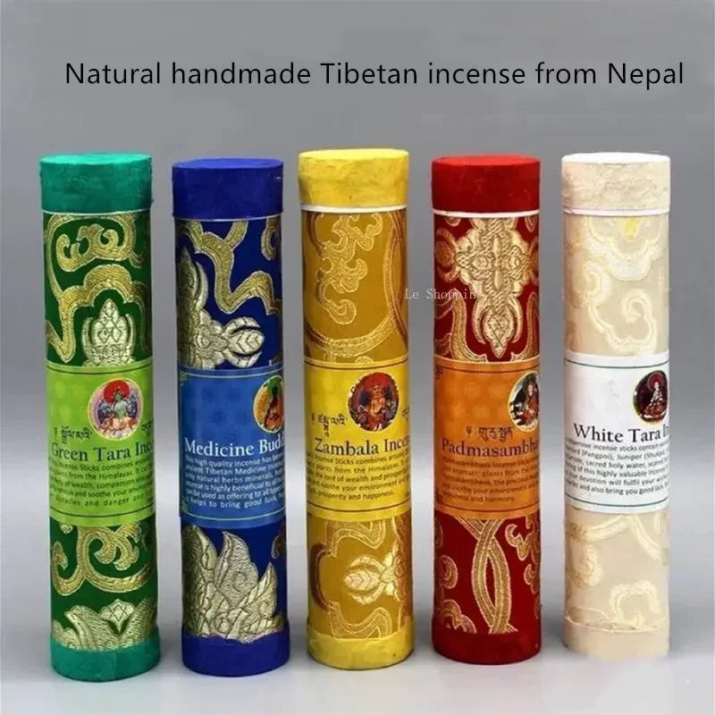 24pcs Nepal Natural Handmade Tibetan Incense Thread DIY for Buddha