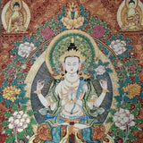 36Tibetan Silk Hand Embroidery Buddha of Nepal Thangka Manjushri Tara