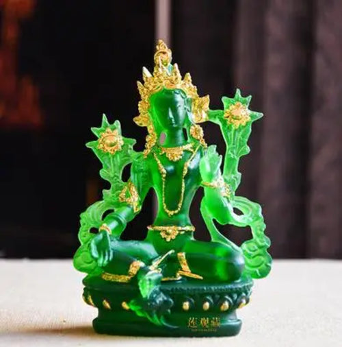 Resin Colored Painted Talisman Efficacious Family Protection