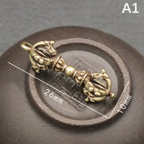 Handcraft Pendant Vintage Solid Religious Pestle Prayer Pendants Nepal