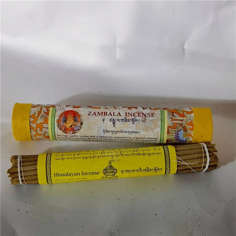 30pcs Nepal Himalaya Tibetan Incense Pure Handmade Thick Stick Incense