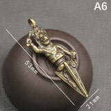 Handcraft Pendant Vintage Solid Religious Pestle Prayer Pendants Nepal