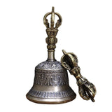 Handmade Brass Tibetan Bells Chimes Vintage Buddhist Meditation Bell