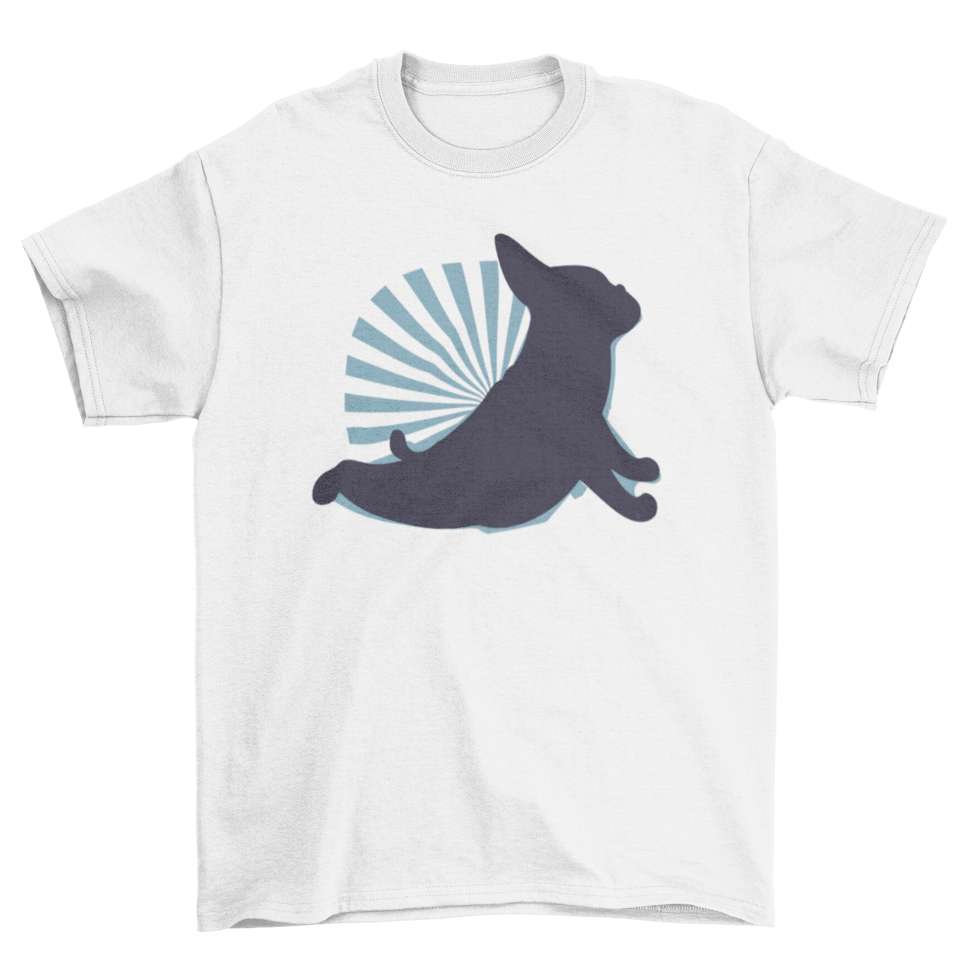Yoga dog t-shirt