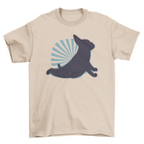 Yoga dog t-shirt