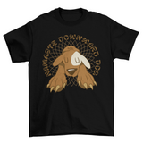 Dog animal in yoga pose t-shirt
