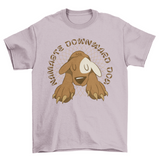 Dog animal in yoga pose t-shirt