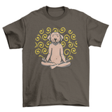 Labrador dog in yoga pose t-shirt