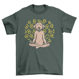 Labrador dog in yoga pose t-shirt