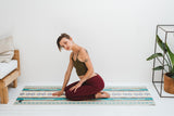 Ascend Yoga Mat Pendleton Turquoise Ridge Mat